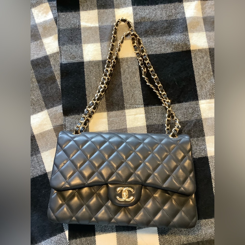 Chanel - Large Caviar Quilted Double Flap
